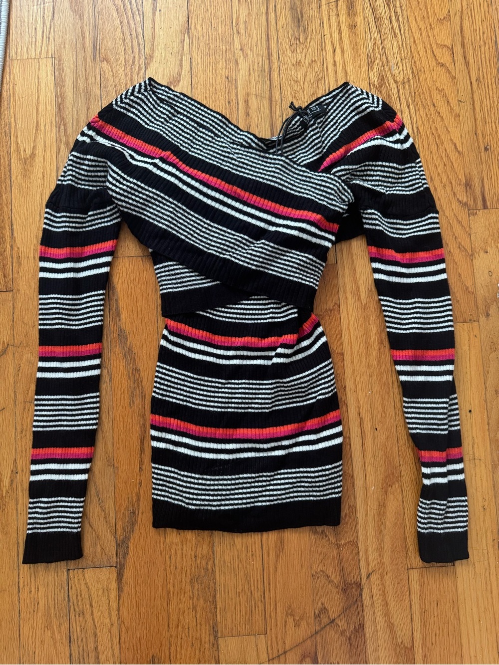 Cotton On Striped Off-Shoulder Sweater, NWT